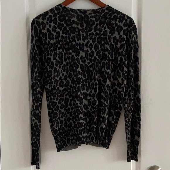 Joe Fresh Animal Print Cardigan - Picture 2 of 5